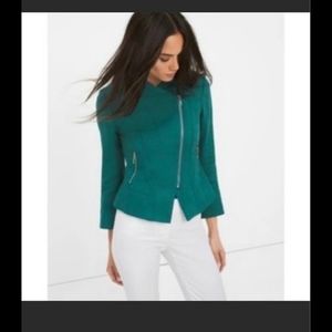 White house blackmarket  moto jacket